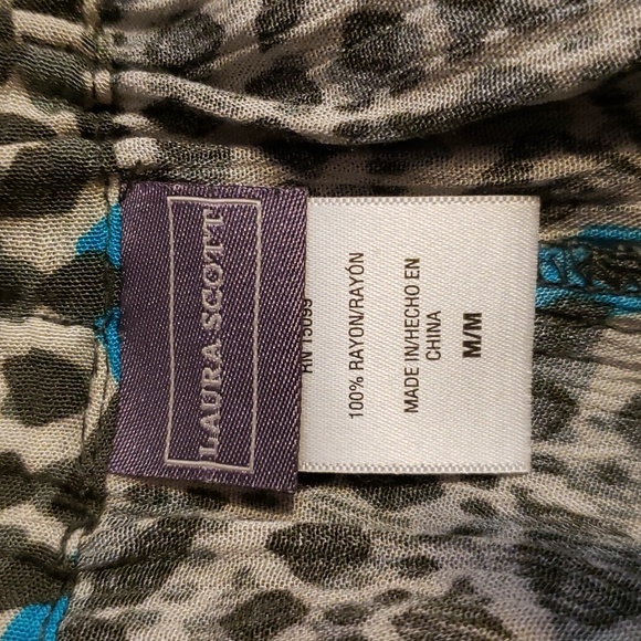 Laura Scott Missy Crepon Seps Drawstring Lounge Pants - Picture 5 of 9